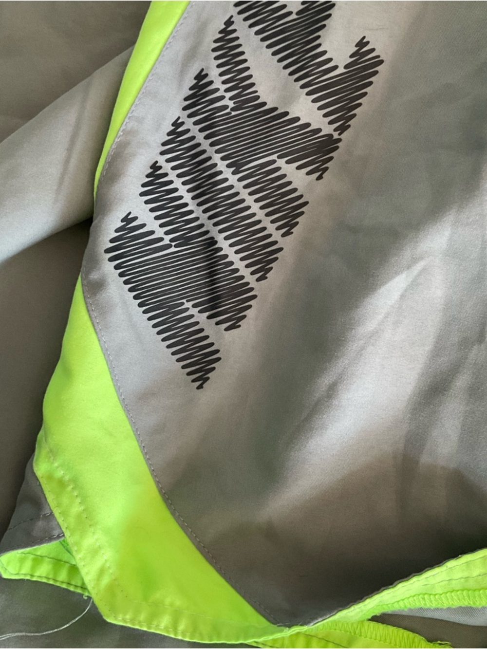 Nike Basketball Shorts Gray Spellout Lined Mens 3XLT Tall Active Sports Workout - Picture 5 of 8